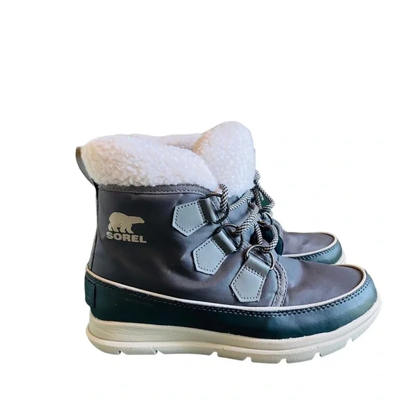 Sorel Explorer Carnival Waterproof Winter Boots - Women's Size 6 - Picture 1 of 6
